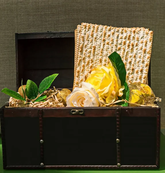 유대계 유대인이다 유월절 기념품 와주화 원래의 상자에 — 스톡 사진
