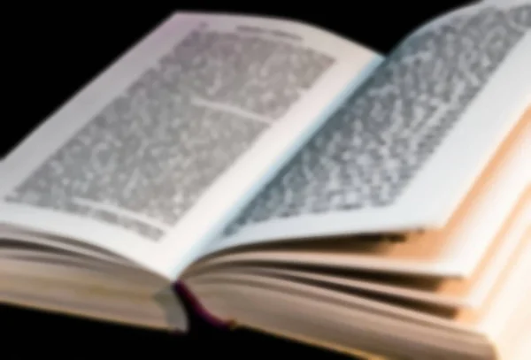 Open Talmud Torah Tanakh Libro Con Traduzione Inglese Sul Tavolo — Foto Stock