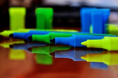 İşaretleyiciler, Renkli İşaretleyiciler, Vurgulayıcılar