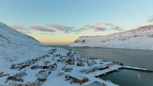 Vinter i Island — Stockfoto
