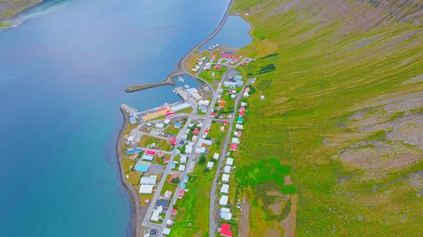 Paesaggio aereo - Islanda — Foto Stock