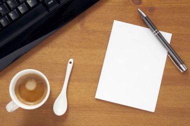 Masaüstünde boş sayfa