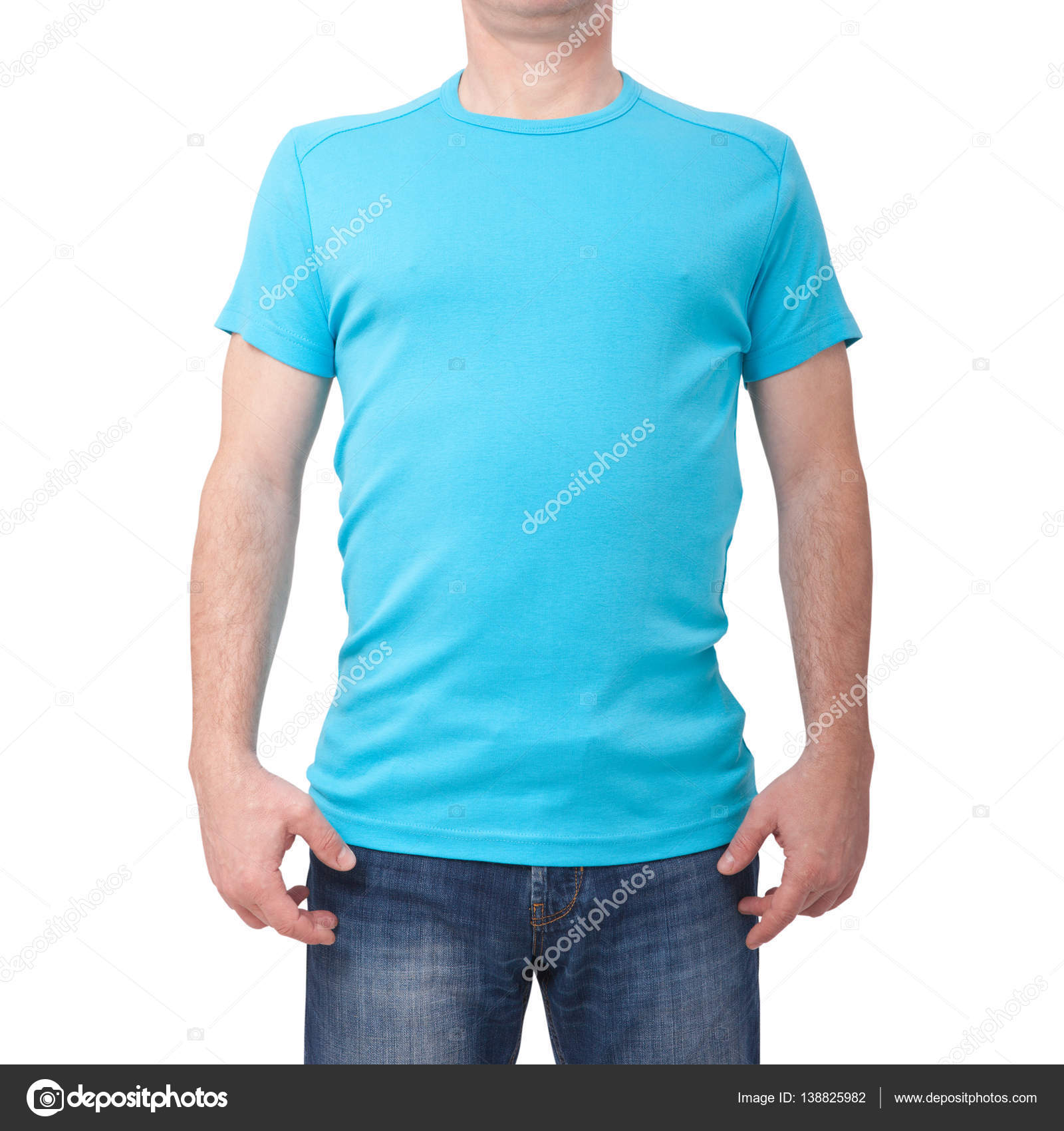 Man Wearing Blank Blue T Shirt Isolated On White Background With Copy Space Tshirt Design And People Concept Close Up Of Men In Blank Shirt Front View Stock Photo Image By C Man Wearing Blank Blue T Shirt Isolated On White Background With Copy Space Tshirt Design And People Concept Close Up Of Men In Blank Shirt Front View Stock Photo Image By C