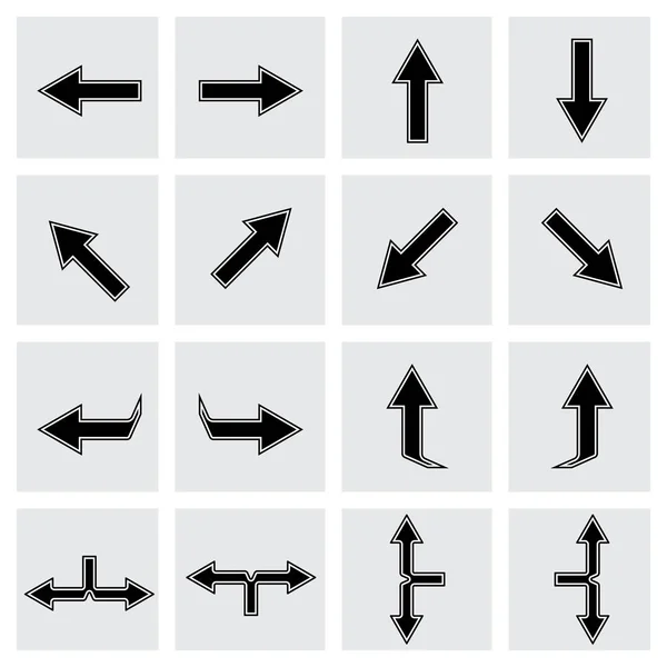 Установить знамя стрел. Векторная иллюстрация. можно использовать для верстки рабочих процессов, веб-дизайна, инфографики . — стоковый вектор