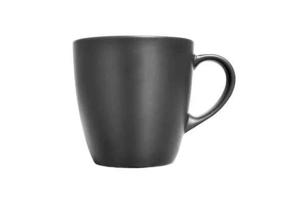 Mug Mock up. Gray Mug on white. — 图库照片