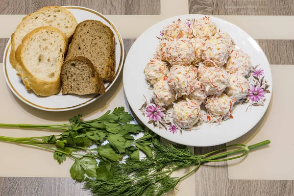 Праздничная закуска Raffaello, натюрморт . Стоковая Картинка