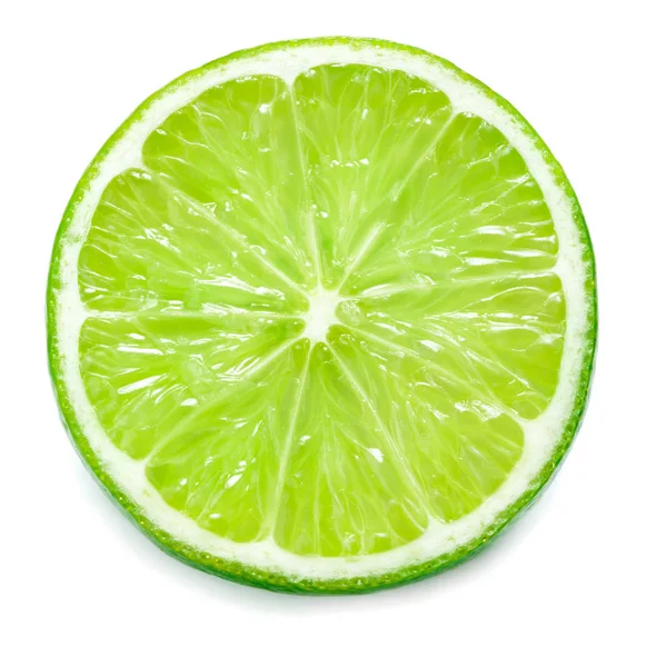 Slice of lime — Stock Photo, Image