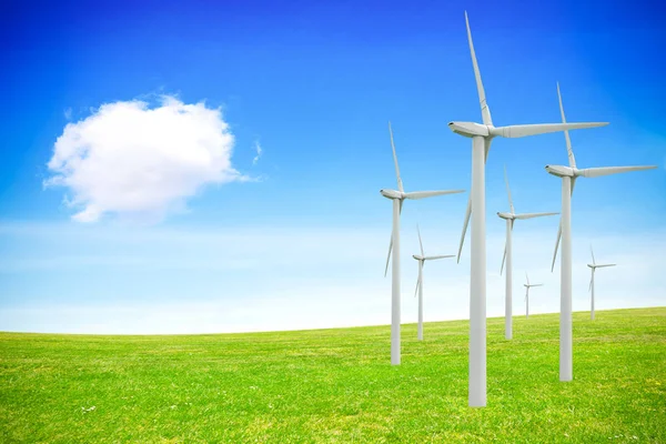 Obnovitelné zdroje energie — Stock fotografie
