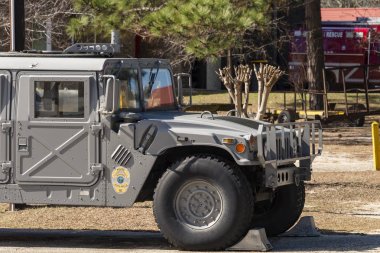 Umut Mills polis araç filosu, Kuzey Carolina, ABD-7 Nisan 2018