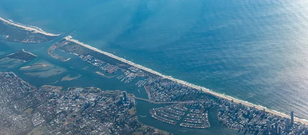 Avusturalya 'nın altın sahil manzarası