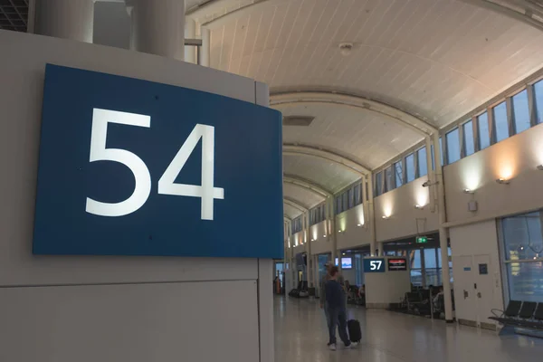 Sydney Havaalanı 'ndaki 54 numaralı kapı.