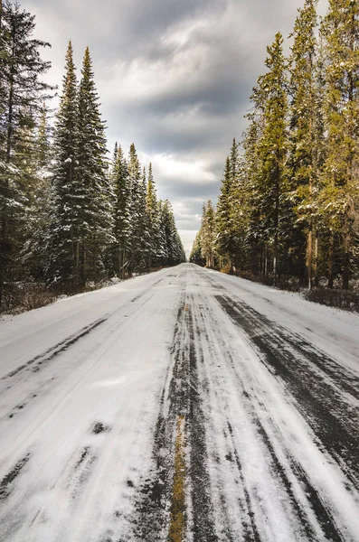Kış yolu Kanada, Bow Valley Pkwy, Louise Gölü