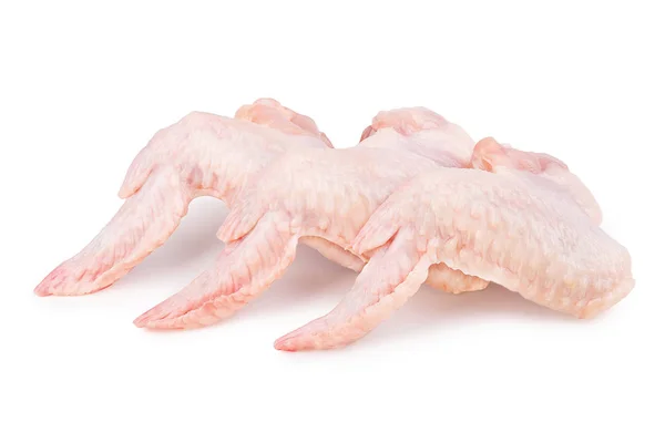 Chicken Wings Arranged Row — Stock Photo, Image