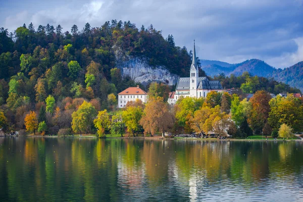 Pintoresco Paisaje Bled Eslovenia — Foto de Stock