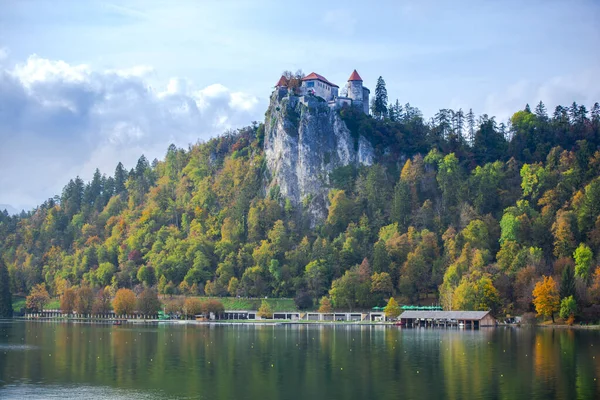 Живописный Пейзаж Бледе Словения — стоковое фото