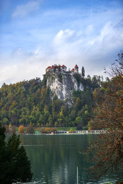 Pintoresco Paisaje Bled Eslovenia — Foto de Stock