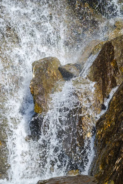 Vattenfall Plitvice Jezera Park Kroatien — Stockfoto