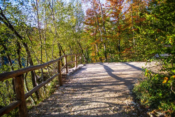 Landskap Plitvice Jezera Park Kroatien — Stockfoto