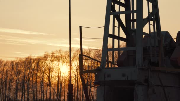 Produção Tecnológica Petróleo Gás Produção Transporte Processamento Petróleo Gás Produção — Vídeo de Stock