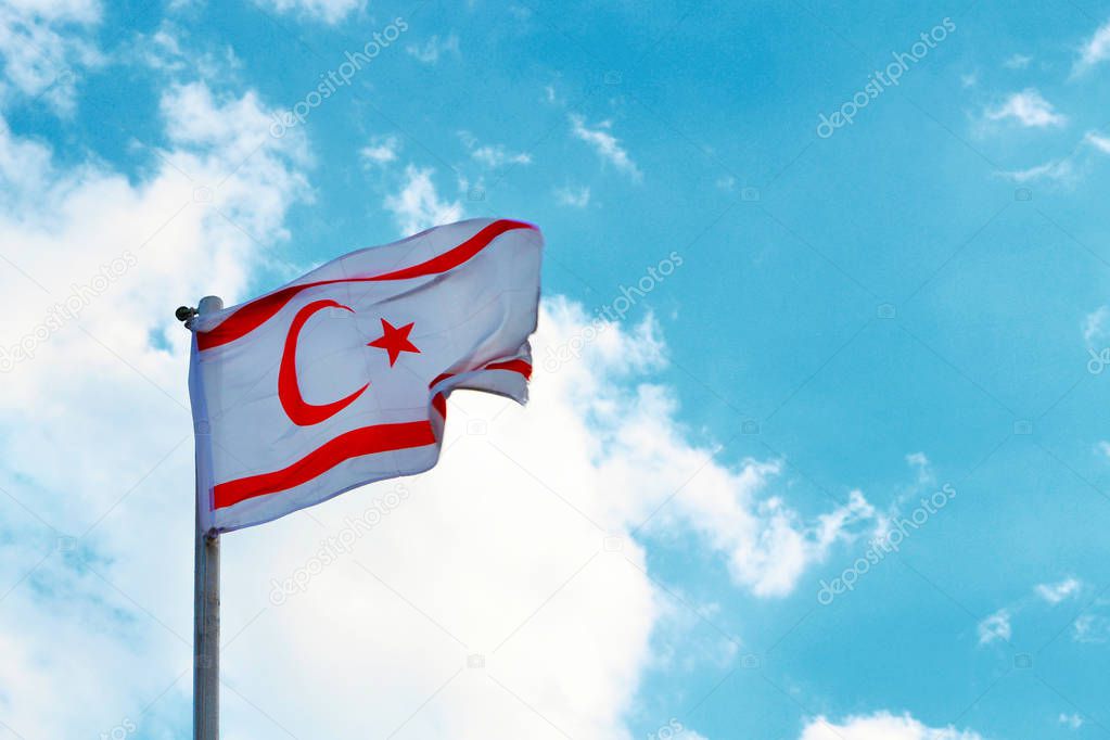 Flag of Turkish Republic of Northern Cyprus