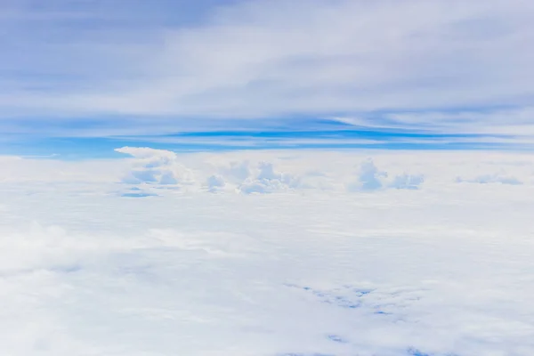 Clouds View Airplane Window — Stock Photo, Image