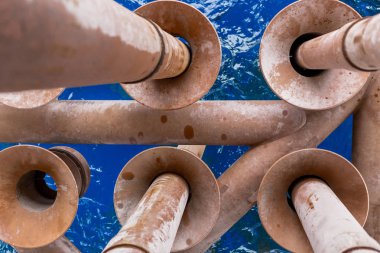 Offshore Endüstri Petrol ve Gaz Üretimi Petrol Boru Hattı.