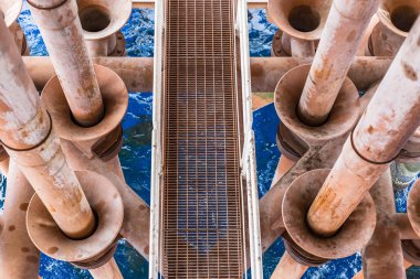 Offshore Endüstri Petrol ve Gaz Üretimi Petrol Boru Hattı.