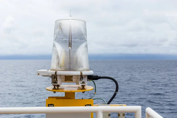 Żarówki Lampy Olej Gazu Platformy Offshore Odwiertu — Zdjęcie stockowe