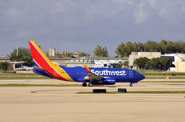 Southwest Airlines jet — Stock fotografie