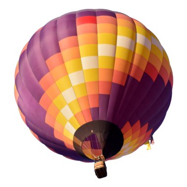 Renkli sıcak hava balonu