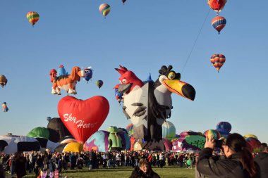 Albuquerque'de uluslararası Balon Fiesta 2016