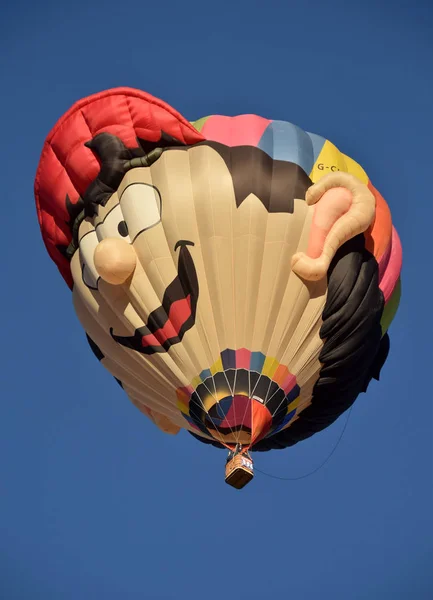 Özel şekiller sıcak hava balonu — Stok fotoğraf