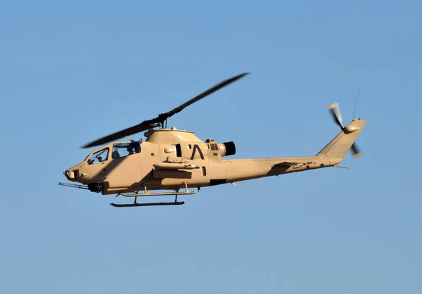 Army helicopter in flight — Stock Photo, Image