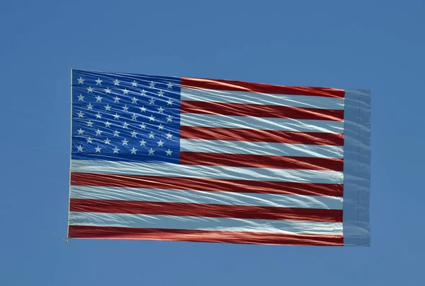 Bandeira americana gigante — Fotografia de Stock