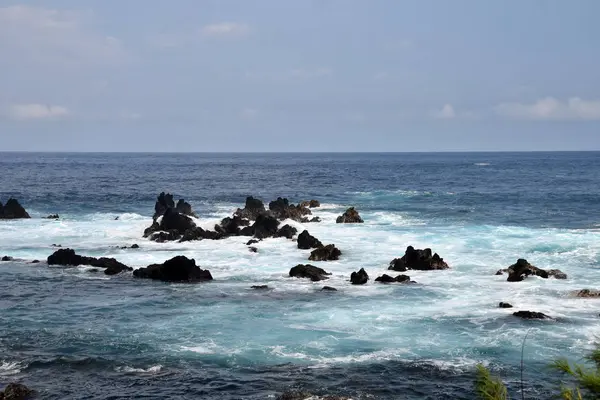 Paisajes Costeros Gran Isla Hawai — Foto de Stock