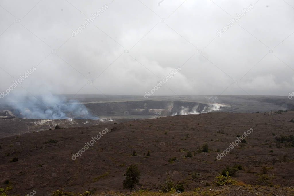 Volcanic landscape Big Island
