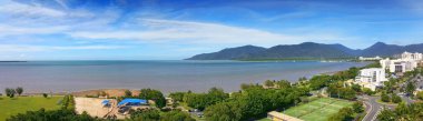 Cairns esplanade görünümünü