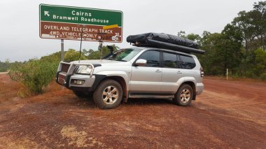 Cairns için Bramwell Roadhouse yol işareti