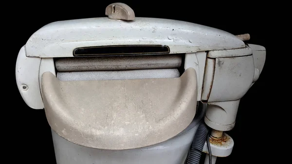 Eski sıkma çamaşır makinesi — Stok fotoğraf