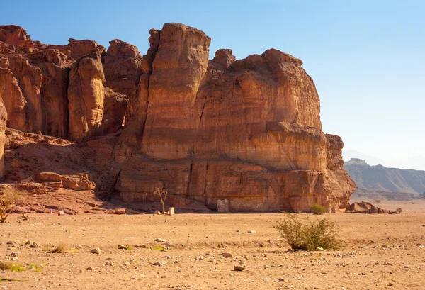 Pilar Salomo Geologi fitur dari Timna Park, Israel — Stok Foto