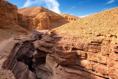 Güzellik, Kanyon, çöl, eilat, oluşumu, jeolojik, büyük, hik