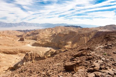 Negev Çölü, İsrail Eilat dağlarda peyzaj