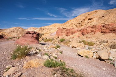 Red Canyon Eilat dağlar, İsrail'den manzara