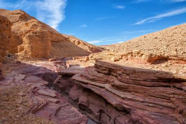Red Canyon turist ve İsrail jeolojik cazibe.