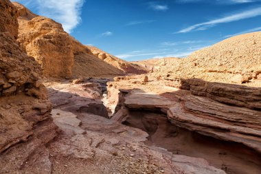 Ünlü Red Canyon turistik İsrail