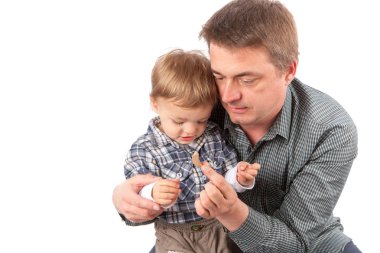 işitme, çocuk, kulak, Bebek, yardım, baba, evlat, sağır, insanlar, perso