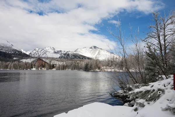 宿萨格勒布湖 Tatras 斯洛伐克 — 图库照片