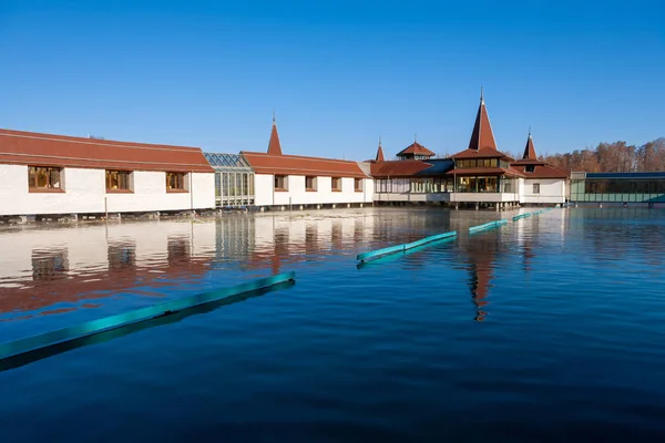 Bain thermal du lac Heviz — Photo