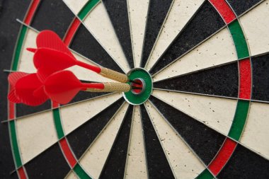 Turnayı gözünden üç Dart yakın çekim