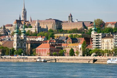 Buda Kalesi, Fst. Matthias kilise ve balıkçı Bastion görüntülendi